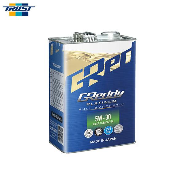 TRUST トラスト GReddy エンジンオイル プラチナム 5W-30 【4L】 API SP/...