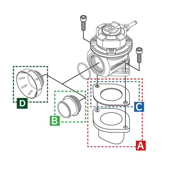 TRUST トラスト GReddy ブローオフバルブ FV2 オプションパーツ A 取付けホルダー