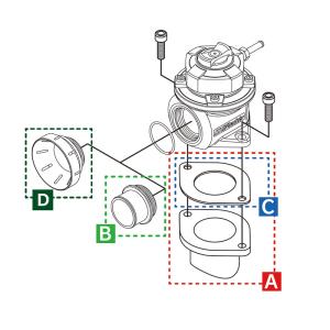 TRUST トラスト GReddy ブローオフバルブ FV2 オプションパーツ B ホースアタッチメント 29Φ