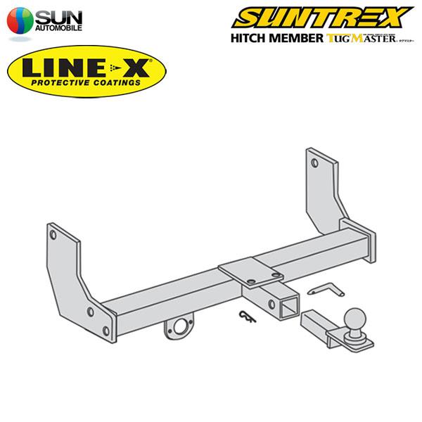 SUNTREX タグマスター ヒッチメンバー LINE-Xモデル Cクラス 汎用ハーネス ランドクル...