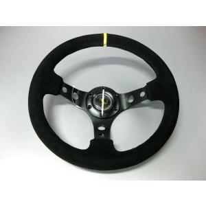 ナルディ　タイプ　ステアリング 33Φ ナルディタイプ ステアリング （ブラックレザー/ブラック