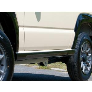 APIO 「サイドステップ ゲジゲジくん 助手席側」ジムニーJB23W用