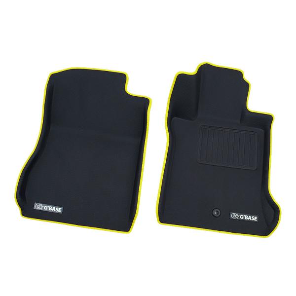 G'BASE 3Dフロアマット ブラック×イエロー S660 JW5