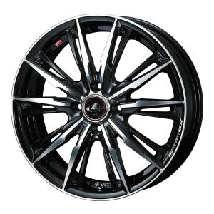 WEDS LEONIS GX アルミホイール4本セット 18X8.0J 5H PCD114.3 +42