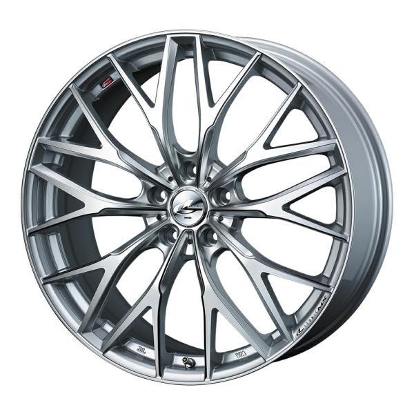WEDS LEONIS MX アルミホイール1本 19X7.0J 5H PCD114.3 +42 (...