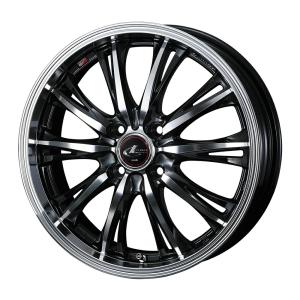 WEDS LEONIS RT アルミホイール4本セット 18X7.0J 5H PCD100 +47 
