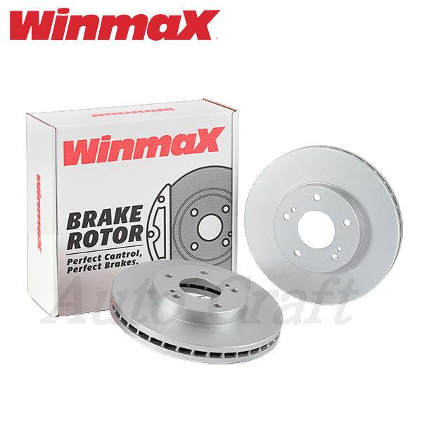 WinmaX ウィンマックス ブレーキローター WDタイプ スリットなし フロント用 WRX S4 ...