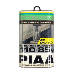 【即納】PIAA ピア SUPER CERAMIC スーパーセラミック ハロゲンバルブ 1個 H4 12V110/85W ヘッドライト/フォグランプバルブ｜auto-craft