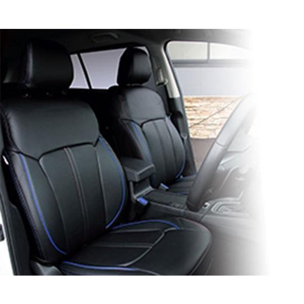 ゼロスポーツ シートジャケット ブルー レヴォーグ VM4 17/8〜 アプライドD〜 1.6GTア...