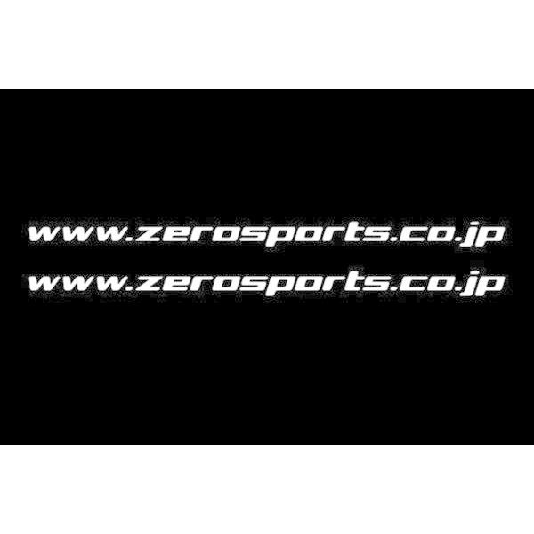 ZERO/SPORTS ゼロスポーツ ニューモードステッカー NM-B-W ホワイト