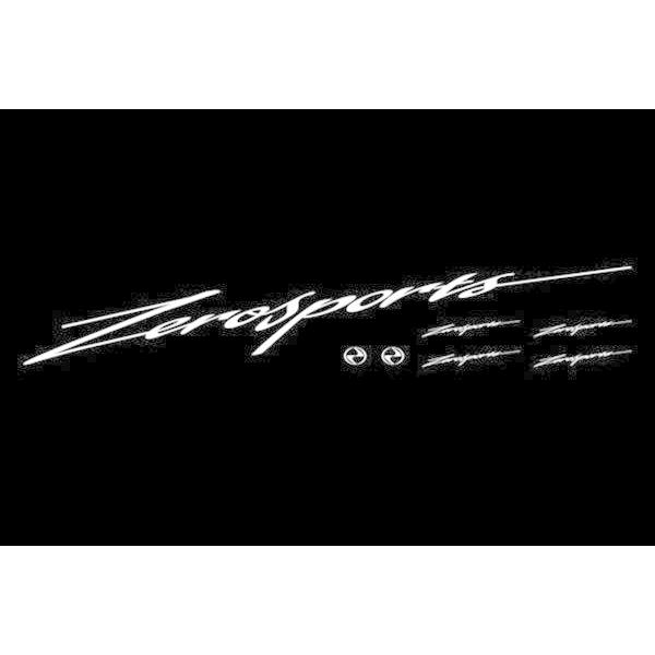 ZERO/SPORTS ゼロスポーツ ニューモードステッカー NM-O-W ホワイト