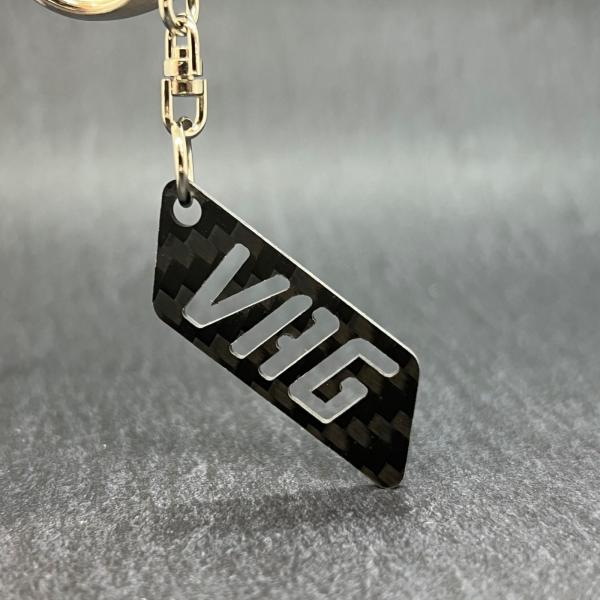 ドライカーボン 型式  キーホルダー VAG/VBH スバル WRX S4