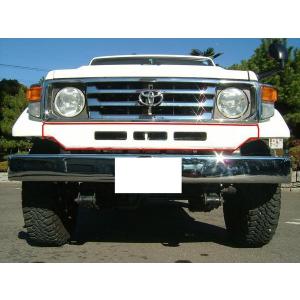 送料無料 トヨタ ランクル 70 71 73 74 76 77 系 クロームメッキ