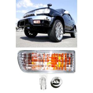 クリスタル メッキ フロント ウインカー ランプ 左右セット トヨタ