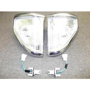 トヨタ FJクルーザー クリア LED フロントウィンカー 左右セット