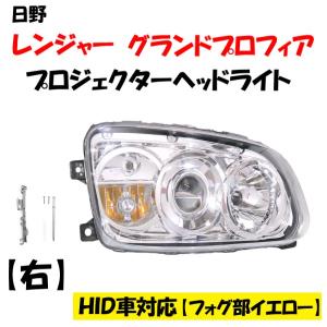 日本光軸 日野 レンジャー プロ ヘッドライト 右 81110-3693 FC6J FC7J