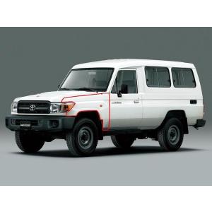 トヨタ ランドクルーザーHZJ76 リアバンパーエクステンション(左) www