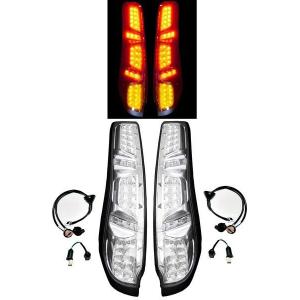 日産 エクストレイル X-TRAIL 31系 後期 オールクリア フル LED リア テールランプ T31 NT31 TNT31 DNT31 リヤテール 左右 セット 送料無料｜auto-parts-jp