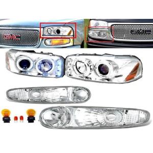 キャデラック（Cadillac） エスカレード LED イカリング ヘッドライト