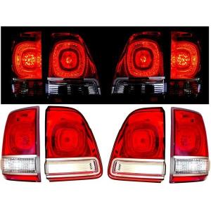トヨタ ランクル 100 101系 200 系LOOK リア LED スモークコンビ