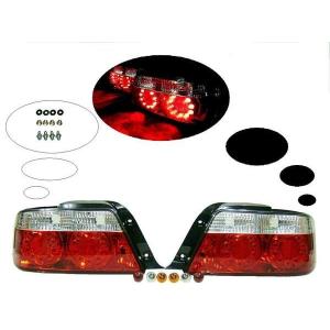 トヨタ チェイサー 100系 LED スモーク コンビテールランプ 左右 トヨタ チェイサー 100系 LED スモーク コンビテールランプ 左右