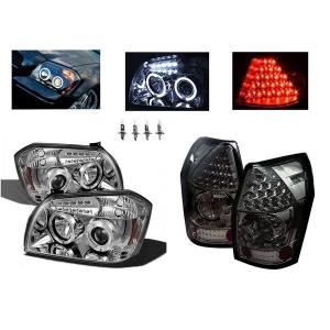 ダッジ マグナム LED スモーク コンビ テール ランプ 左右 ライト 2004