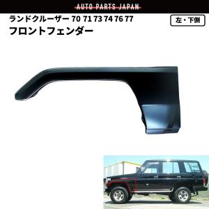 トヨタ ランクル 70 71 73 74 76 77 系 左右 フロント フェンダー 上側