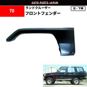 ランクル 70 BJ7* PZJ7* HZJ7* 系 フロントバンパー 塗装用 : オート