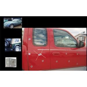 弾丸 ステッカー 銃弾 跡 リアル 22口径 38口径 50口径 フェイク パロディー ボドディー用 ガラス