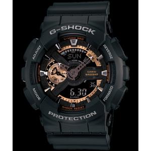 Gショック Ga 110rg 1ajf Casio G Shock カシオ ブラック ローズゴールド 反転液晶 Mettleprojects Com