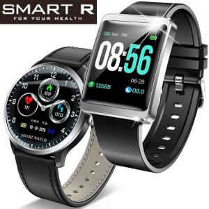 Smart R スマートr ウエアラブル スマートウォッチ Line Sns アンドロイド 消費カロリー レディース 対応 アナログ表示 Iphone 新作多数 メンズ Android 歩数