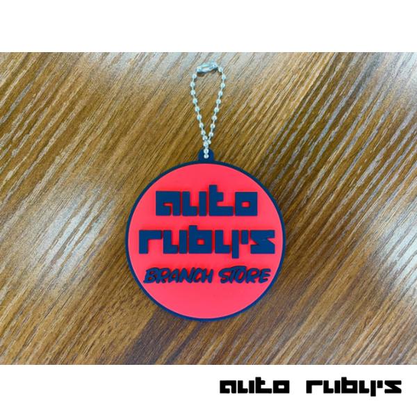 オートルビーズブランチストアオリジナルラバーキーホルダー autorubys branch stor...