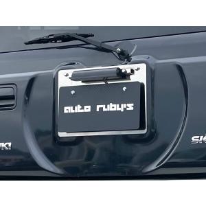 ジムニー タニグチ バックドアライセンスガーニッシュ（ベース本体