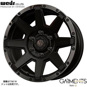 WEDS キーラータクティクス 17X8.0J +25 6H/139.7 グロスブラック