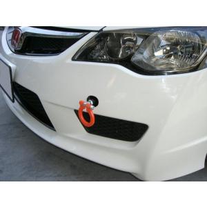 カワイ製作所 牽引フック フロント 可倒式 シビック FD2 タイプR