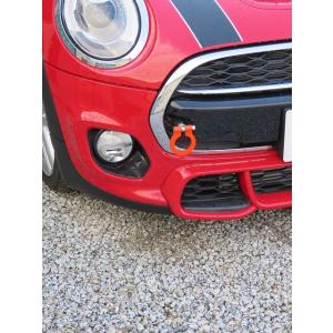 カワイ製作所　牽引フック　フロント、リヤ可倒タイプ　アバルト595FIAT500 カワイ製作所 牽引フック フロント 可倒式 アバルト595 シリーズ