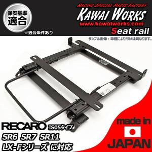 エブリイDA17系 レカロSR6.SR7等シートレール右側(取り付けボルト欠品) カワイ製作所 エブリイ DA17V DA17W シートレール 運転席 RECARO SR6