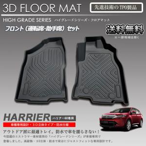 在庫有・即納可】ハリアーハイブリッド 60系 2列目後部座席足元 3D 