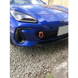 カワイ製作所 牽引フック フロント 可倒式 BRZ ZD8 21/08~用 日本製