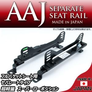 フィット GD3 GD4 フルバケ用シートレール運転席用 セパレートタイプ