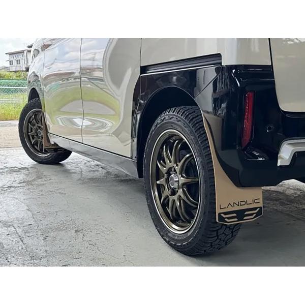 LANDLIC ランドリック マッドフラップ LAND-DMMF-001 サンド ミツビシ デリカミ...