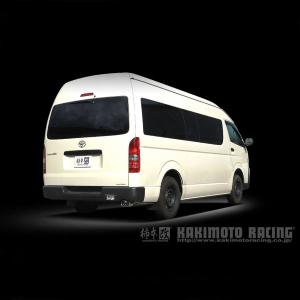 □ロッソモデロ マフラー ハイエース ガソリン CBF-TRH200V スーパーGL