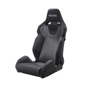 【New Face】RECARO レカロ SRーS BK100H 81ー120.21.642ー0 シルバー／ブラック｜autobacs