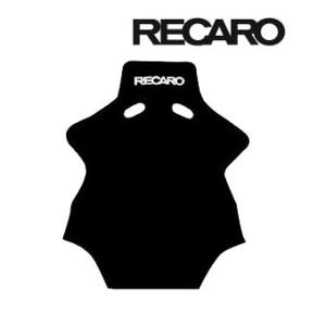 RECAROレカロシートバックレストカバーベロアブラック7216970｜autobacs