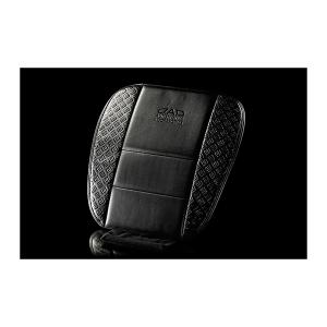 ギャルソン D.A.D シートクッション タイプ モノグラムレザー ブラック