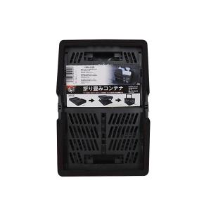 ECore（イーコア） 折り畳みコンテナ Bー6 ブラック／レッド