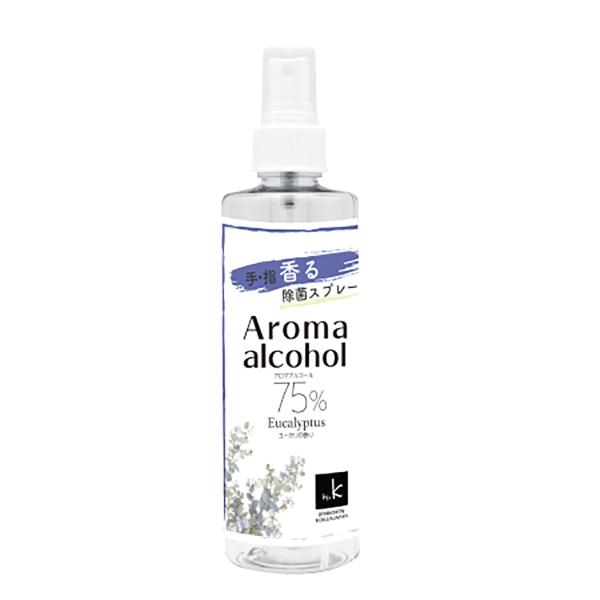 KOKUA JAPAN アロマアルコール75％ AEU75-250 ユーカリの香り 250ml