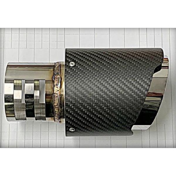 autoflags オートフラッグス カーボナイズドカウル100φ カーボン デリカD:5 4WD ...