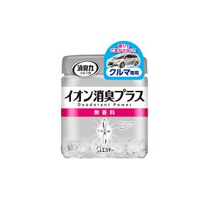 エステー 消臭力クリアビーズ イオン消臭プラス クルマ用 本体 無香料