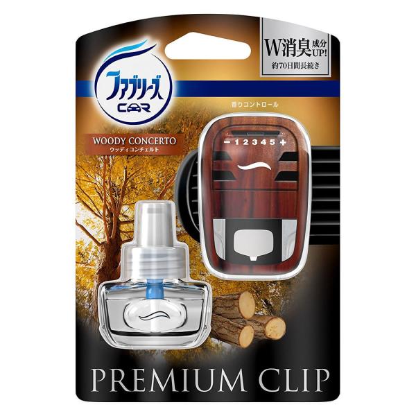 P&amp;G　ファブリーズ　プレミアムクリップ　ウッディコンチェルト